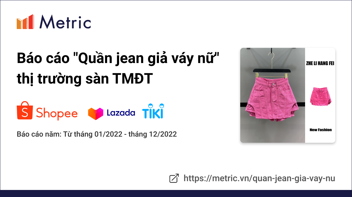 Quần GIả VáY Nữ Jean giá tốt Tháng 042023BigGo Việt Nam
