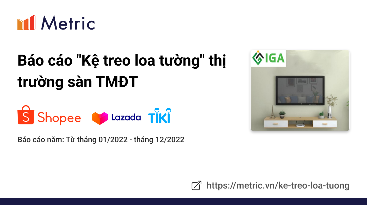 kệ treo loa tường