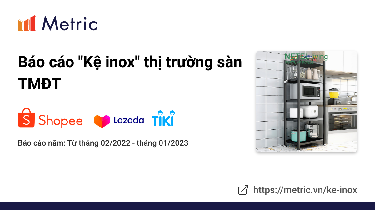 kệ để lò vi sóng 4 tầng inox