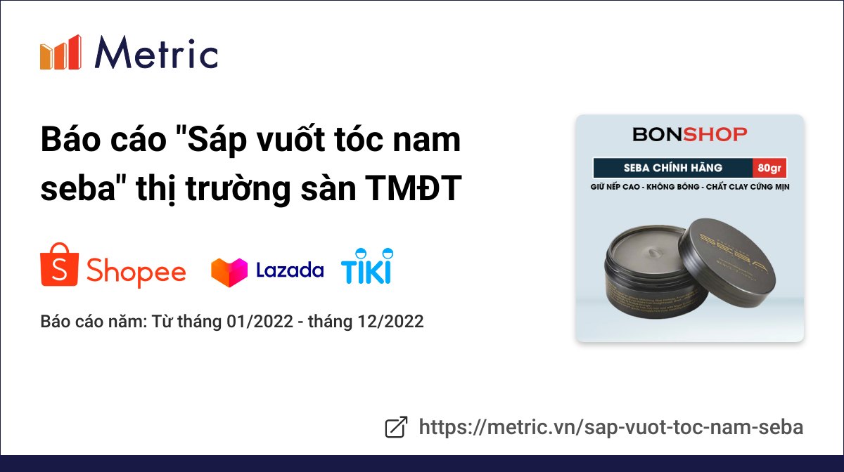 Sáp vuốt tóc nam Seba giúp tạo kiểu tóc phong cách, đảm bảo độ giữ nếp suốt cả ngày dài. Bạn sẽ thấy mình tự tin hơn và thu hút được nhiều ánh nhìn hơn. Hãy xem hình ảnh về sản phẩm để cảm nhận sự khác biệt đến từ sáp vuốt tóc nam Seba nhé!