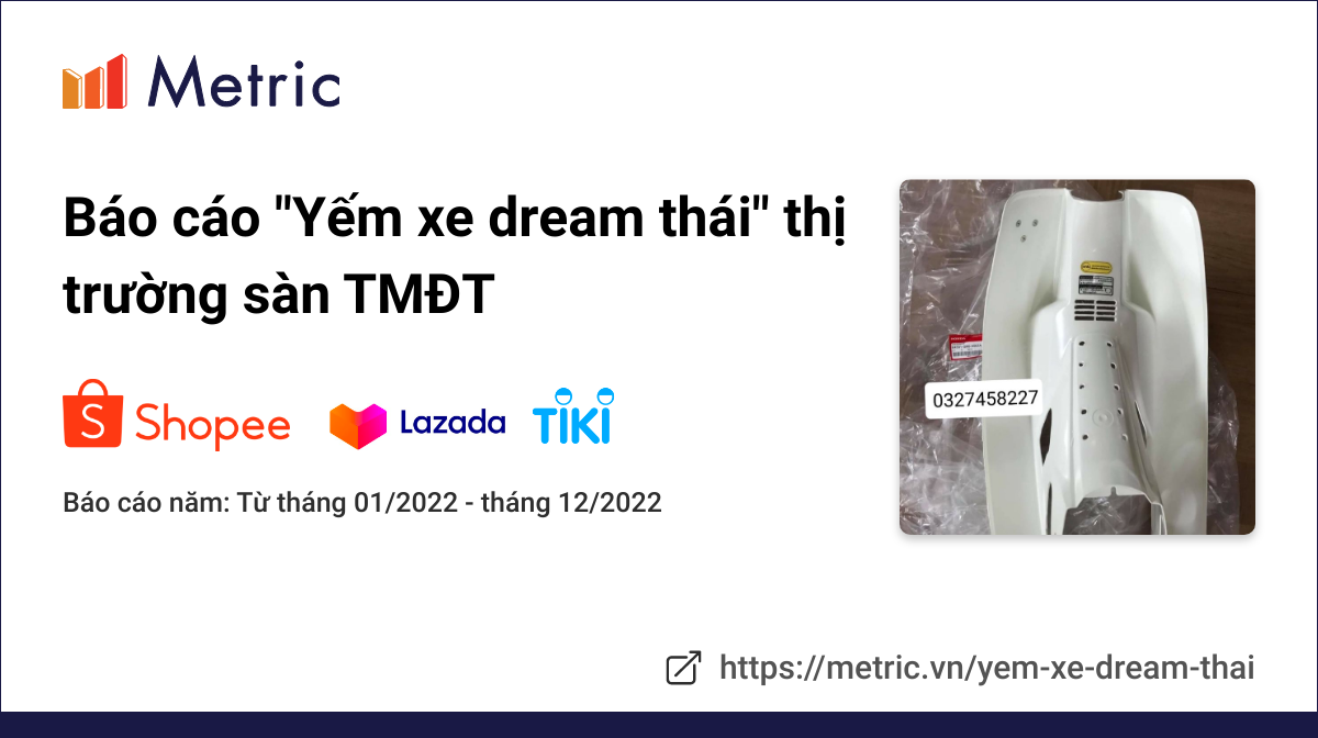 yếm xe Dream II kiểu Thái Super dream 2 TQ Trung quốc Việt nam VN cho  xe máy honda 99K  Shopee Việt Nam