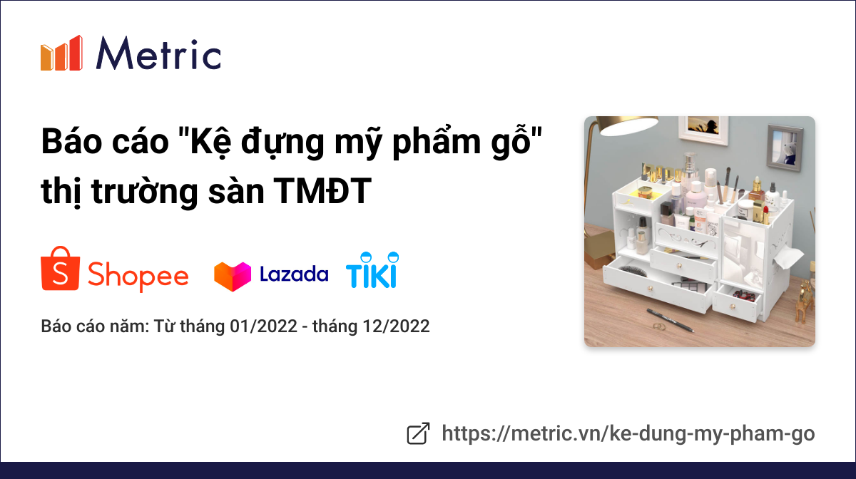 kệ treo tường mỹ phẩm