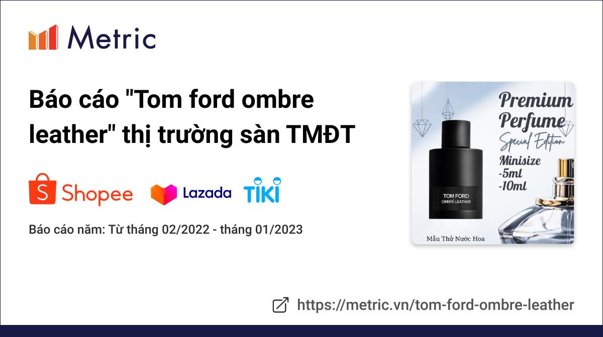 Báo cáo thị trường Tom ford ombre leather dành cho doanh nghiệp - Cập nhật  tháng 03/2023