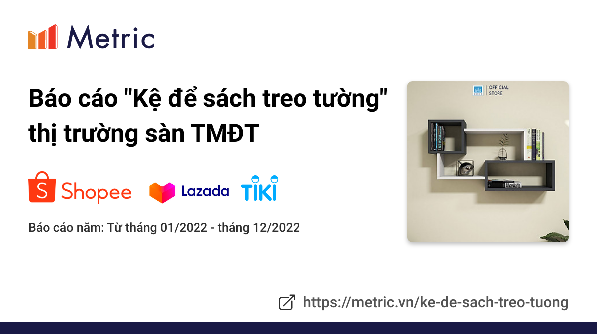 kệ sách treo tường mini