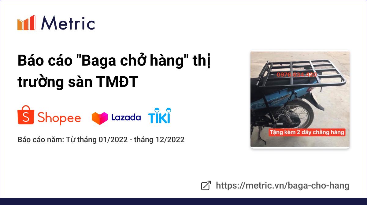 thiết kế giá chở hàng xe máy