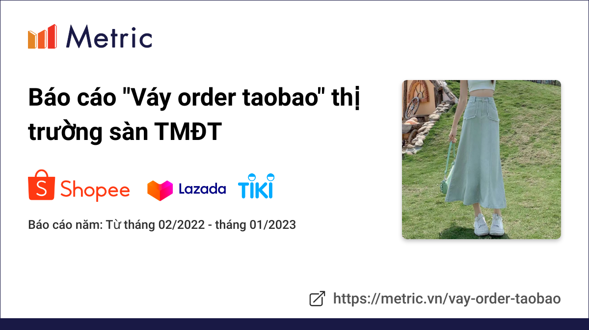Order Váy Taobao giá tốt Tháng 042023BigGo Việt Nam