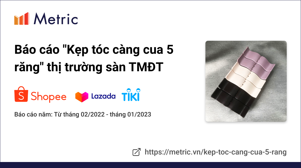 Thị trường bán kẹp tóc càng cua 5 răng đang trở thành xu hướng hot nhất hiện nay. Với sự phát triển của công nghệ, các sản phẩm kẹp tóc ngày càng được nâng cấp về chất lượng cũng như thiết kế để đáp ứng nhu cầu của người tiêu dùng. Hãy truy cập vào hình ảnh để tìm hiểu thêm các mẫu kẹp tóc càng cua 5 răng đang được ưa chuộng nhất trên thị trường nhé.