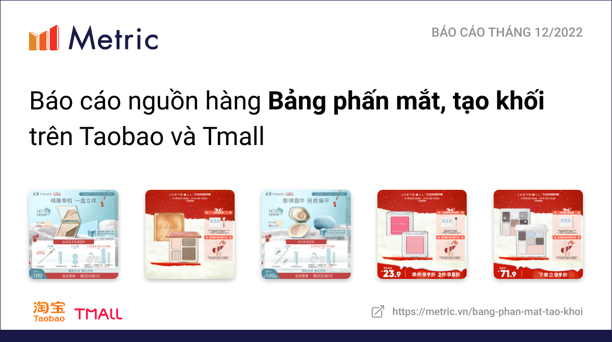 Bảng phấn mắt, tạo khối