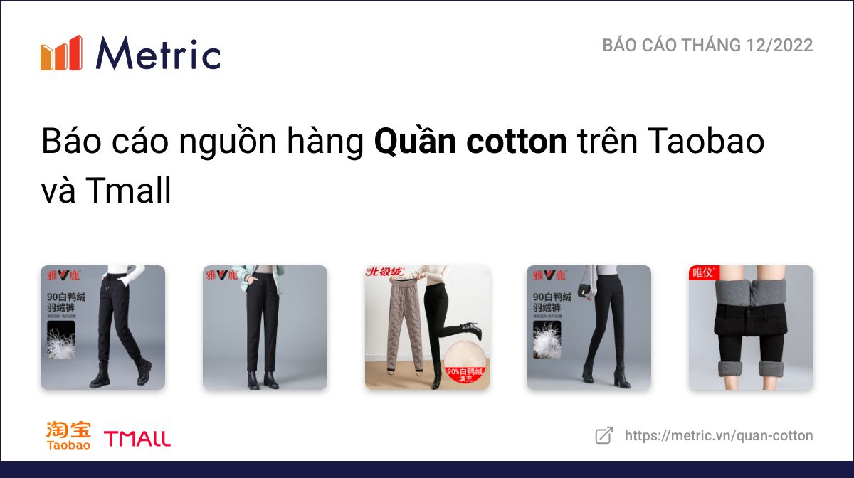 Quần cotton