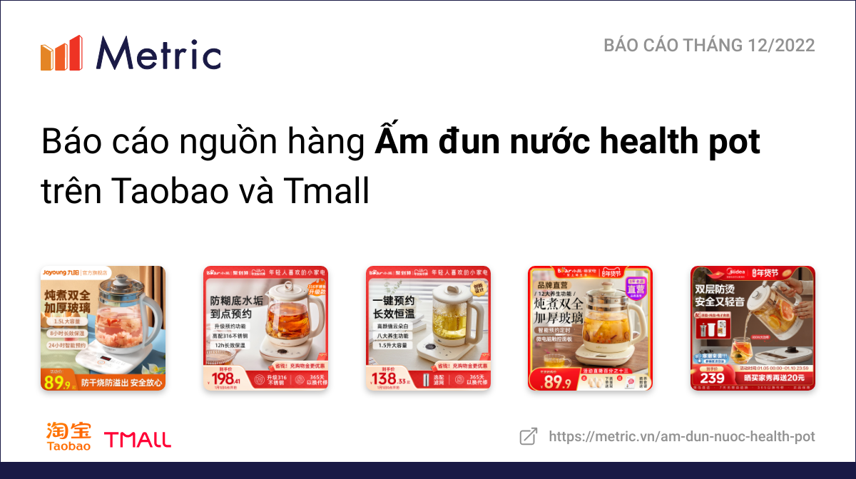 Ấm đun nước health pot