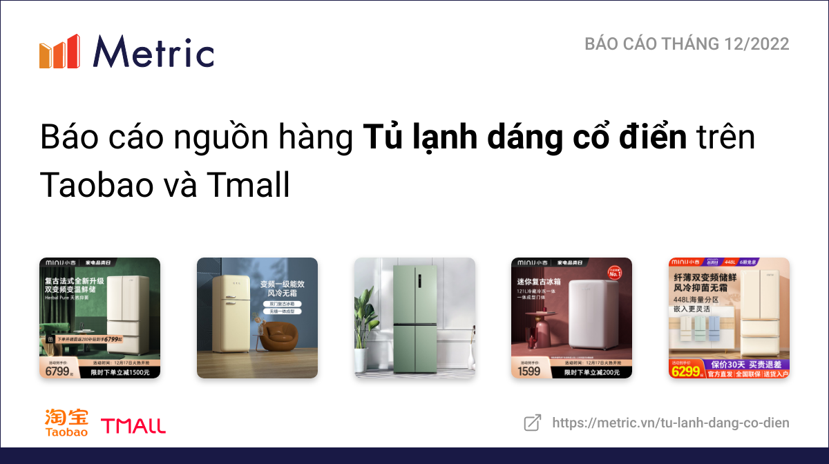 Tủ lạnh dáng cổ điển