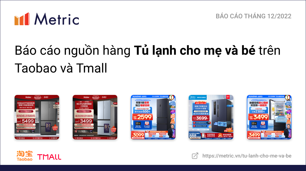 Tủ lạnh cho mẹ và bé