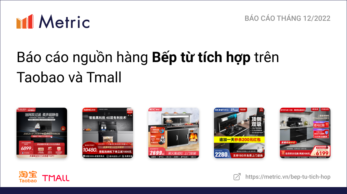 Bếp từ tích hợp