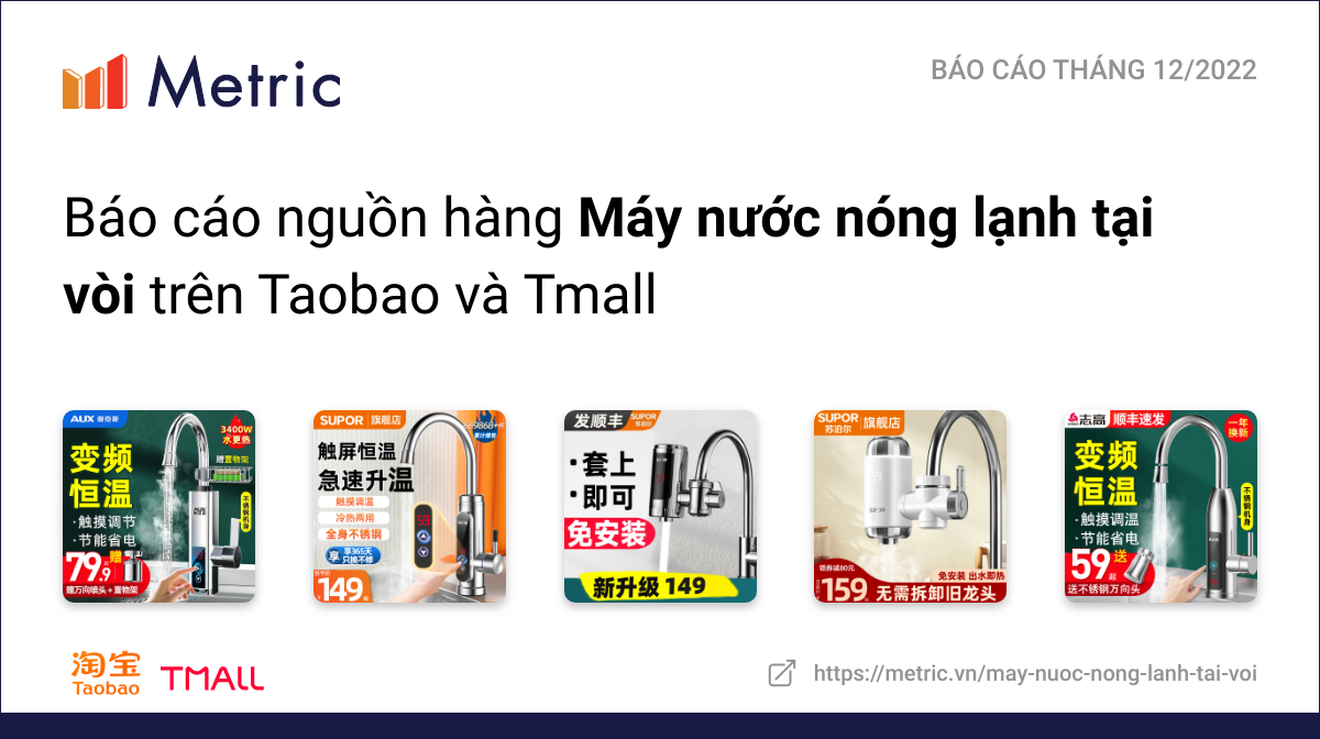 Máy nước nóng lạnh tại vòi