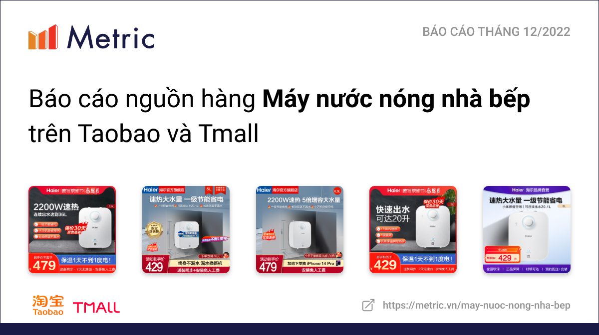 Máy nước nóng nhà bếp